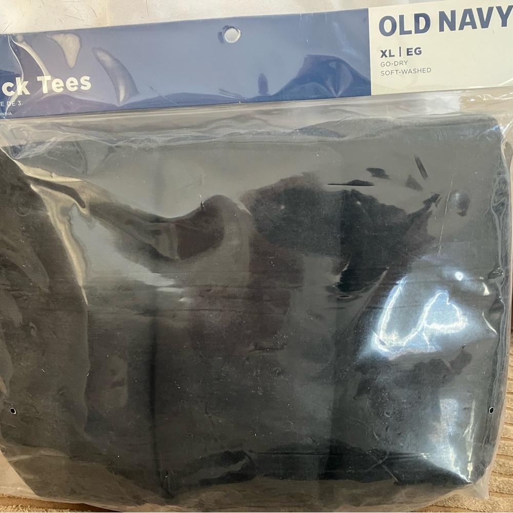 Old Navy Black T-Shirt Pack XL